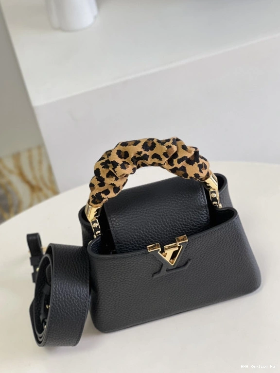 AAA Pruses Bags CAPUCINES MINI VUITTON LOUIS 0815